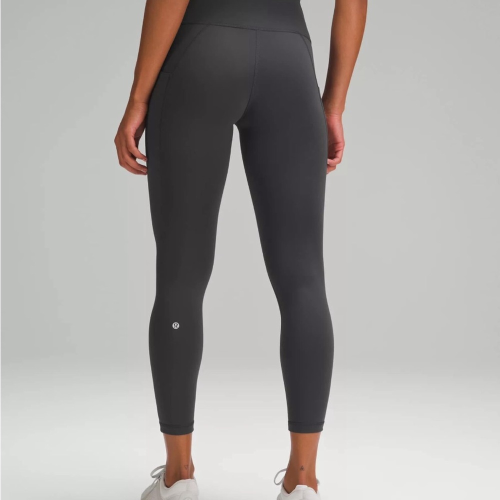 Dark Gray High-Waisted Leggings